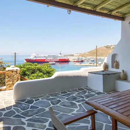 Сasa de vacaciones Beachfront House In Mykonos Tourlos
